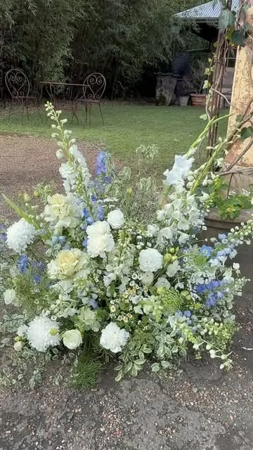 Video by Christina 🌸 Hawkesbury Wedding Florist on July 19, 2026. May be an image of amaranth and text.