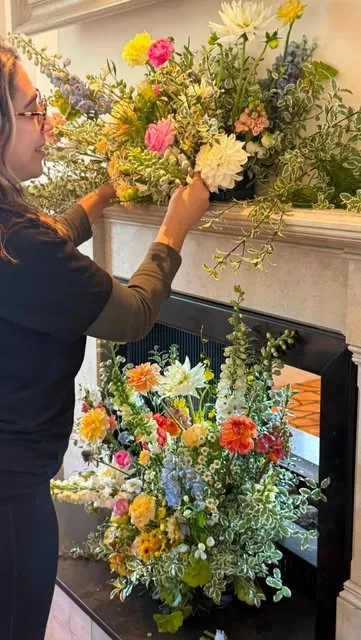 Video by Christina 🌸 Hawkesbury Wedding Florist on August 14, 2026. May be an image of flower arrangement, peony, amaranth and text.